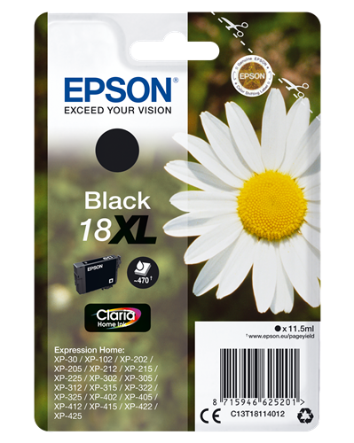 Epson cartouche encre T1811 XL noir