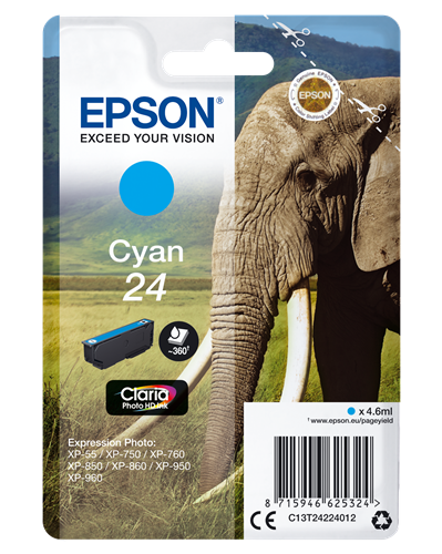 Epson cartouche encre 24 cyan