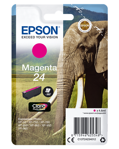 Epson cartouche encre 24 magenta