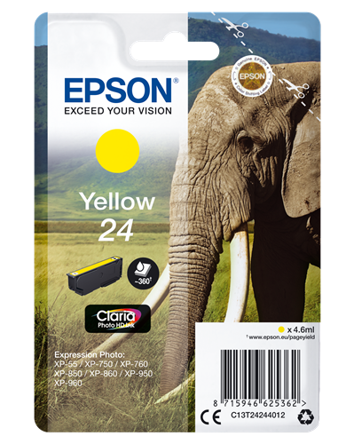 Epson cartouche encre 24 jaune