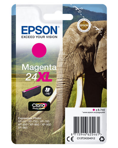 Epson cartouche encre 24XL magenta