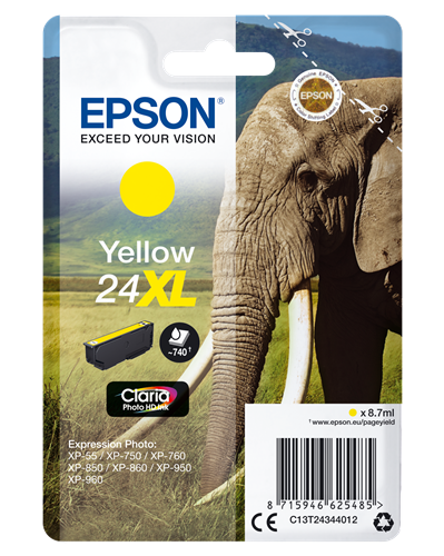 Epson cartouche encre 24XL jaune