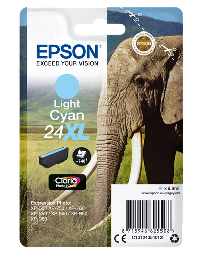 Epson cartouche encre 24XL photo cyan