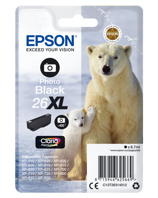 Epson 502 Jumelles - noir - cartouche d'encre originale