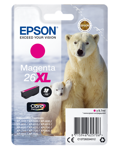 Epson cartouche encre T2633XL magenta