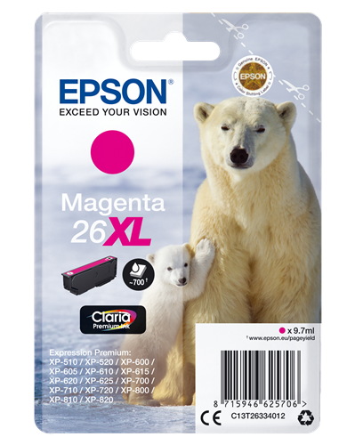 Epson cartouche encre T2633XL magenta