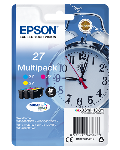 Epson MultiPack T27, 3 cartouches