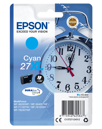 Epson cartouche encre T27XL cyan