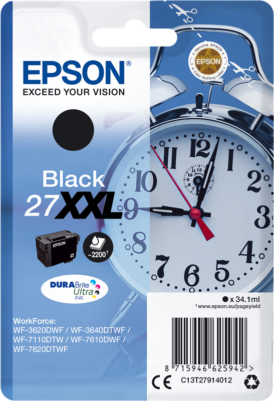 Epson cartouche encre T2791 XXL (C13T27914012)