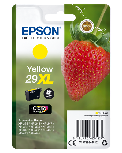 Epson cartouche encre T29XL jaune