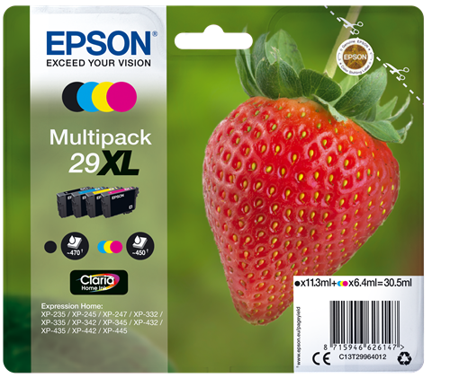 Epson Multipack 4 couleurs T29XL