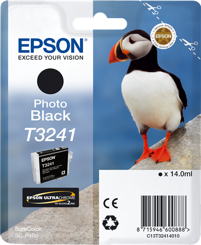 Epson cartouche encre T3241 noir photo