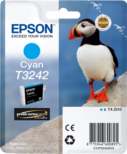 Epson cartouche encre T3242 cyan