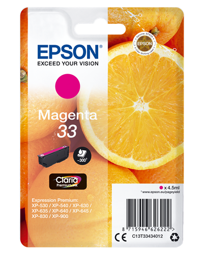 Epson cartouche encre 33 magenta