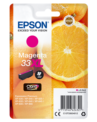 Epson cartouche encre 33XL magenta