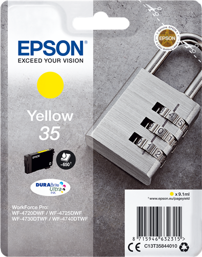 Epson cartouche encre 35 jaune