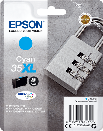 Epson cartouche encre 35XL cyan