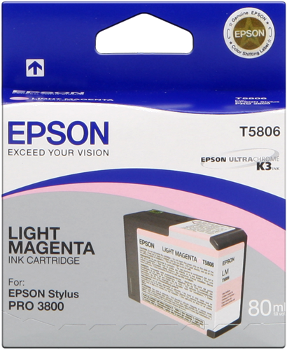 Epson cartouche encre T5806 magenta clair