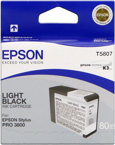 Epson cartouche encre T5807 gris