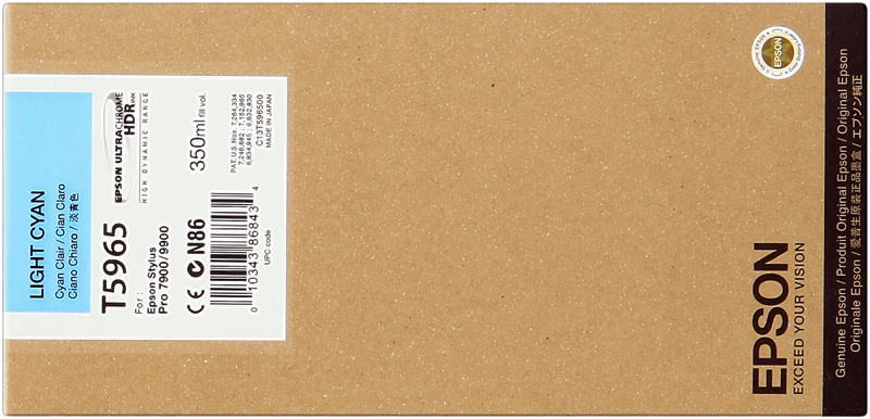 Epson cartouche encre T5965 (C13T596500) cyan clair