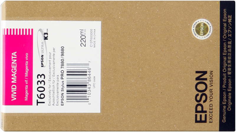 Epson cartouche encre T6033 (C13T603300) magenta