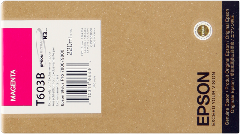 Epson cartouche encre T603B (C13T603B00) magenta