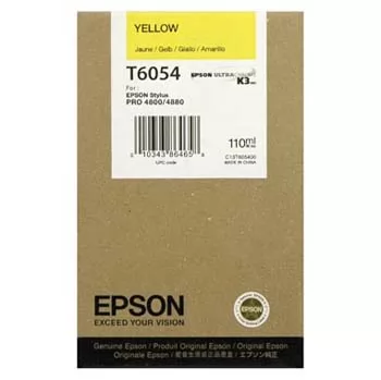 Epson cartouche encre T6054 (C13T605400) jaune