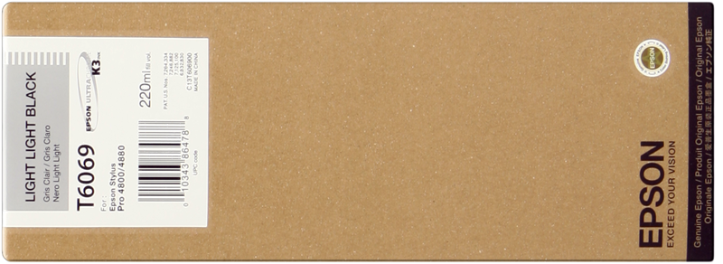 Epson cartouche encre T6069 (C13T606900) gris clair