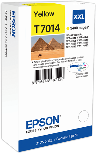 Epson cartouche encre T7014 XXL jaune