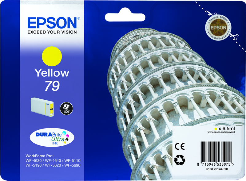 Epson cartouche encre T79 jaune