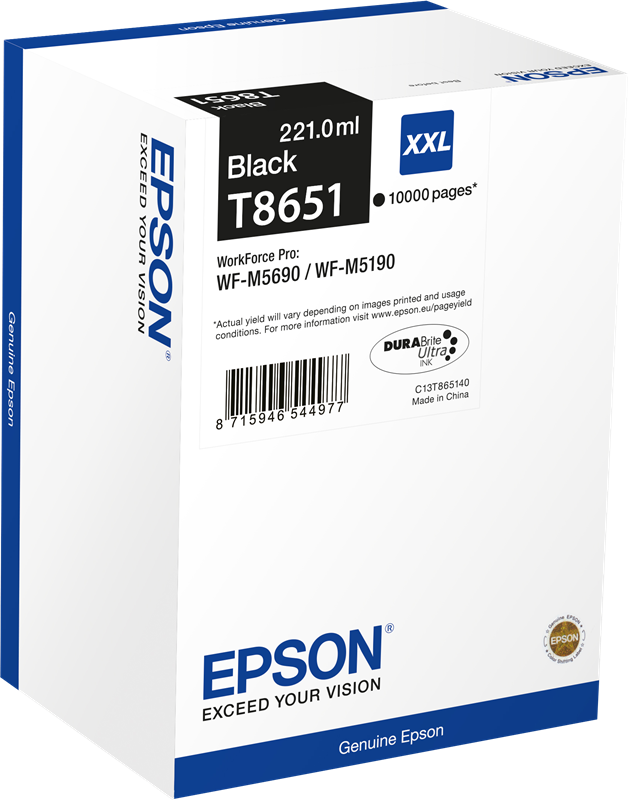 Epson cartouche encre T8651 noir