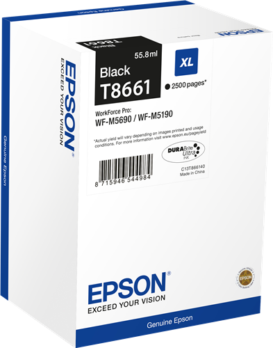 Epson cartouche encre T8661 noir