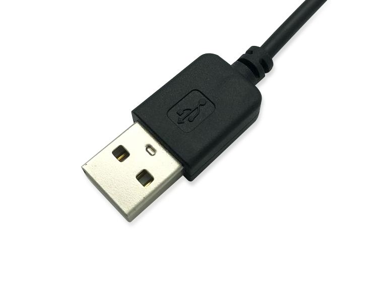 Adaptateur audio USB-A mâle vers 3,5 mm femelle - Contrôle du volume - Câble de 0,46 m