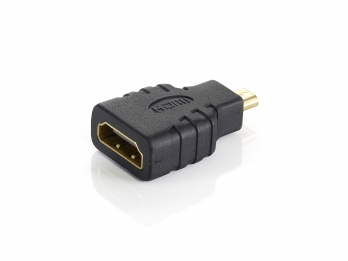 Equip Adaptateur Micro HDMI Mâle vers HDMI Femelle - Connecteurs Or