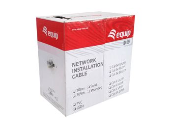 Equip Bobine de câble réseau Cat.6 U/UTP LSZH / LSOH 305m