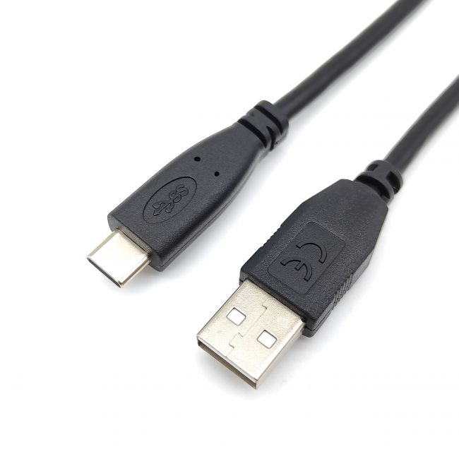 Cable USB-C 2.0 Male vers USB-A Male 3m - Vitesse jusqu'à 480 Mbps
