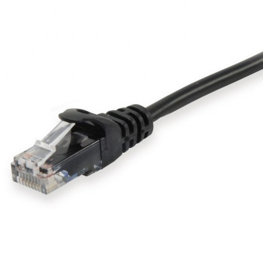 Equip Network Cable RJ45 UTP Cat 6 - Cordon de raccordement de 0,50 m - Couleur noire