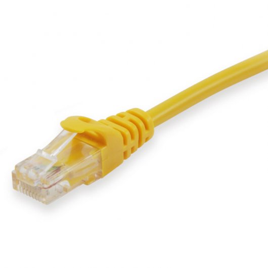 Equip Network Cable RJ45 UTP Cat 6 - Cordon de raccordement de 2 m - Couleur jaune