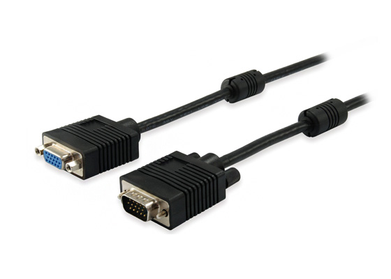 Equipé Câble VGA Rallonge Mâle/Femelle 3m