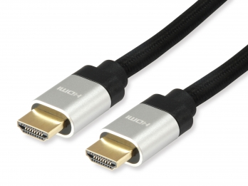 Câble HDMI 2.1 mâle/mâle - Bande passante jusqu'à 48 Gbps. - Prend en charge les résolutions vidéo jusqu'à 8K / 60Hz - Haute vitesse - Longueur 3 m.