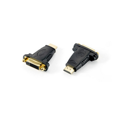 Adaptateur HDMI mâle vers DVI femelle - Connecteurs dorés - Prend en charge la résolution jusqu'à 1920 x 1080