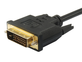Équipez le câble DVI-D 24+1 mâle vers HDMI mâle - Prend en charge les résolutions vidéo jusqu'à 4K/30Hz. - Longueur 3m.