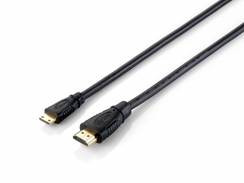 Équipez le câble HDMI mâle vers Mini HDMI 1.4 mâle - Prend en charge Dolby TrueHD et DTS-HD Master Audio - Prend en charge les résolutions vidéo jusqu'à 4K / 30Hz. - Longueur 1m.