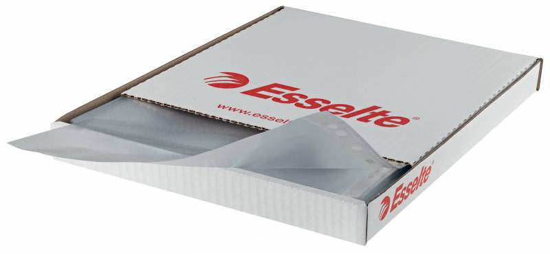 Lot de 100 Esselte Eco - Porte-Documents A4 Transparent