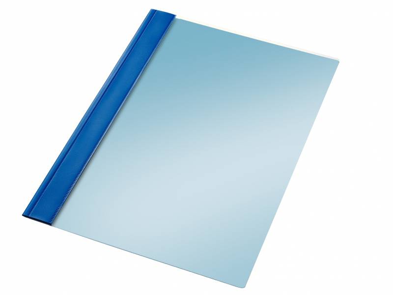 Esselte Fastener Dossiers PVC Folio - 150 Microns - Mécanisme Métal - Bleu