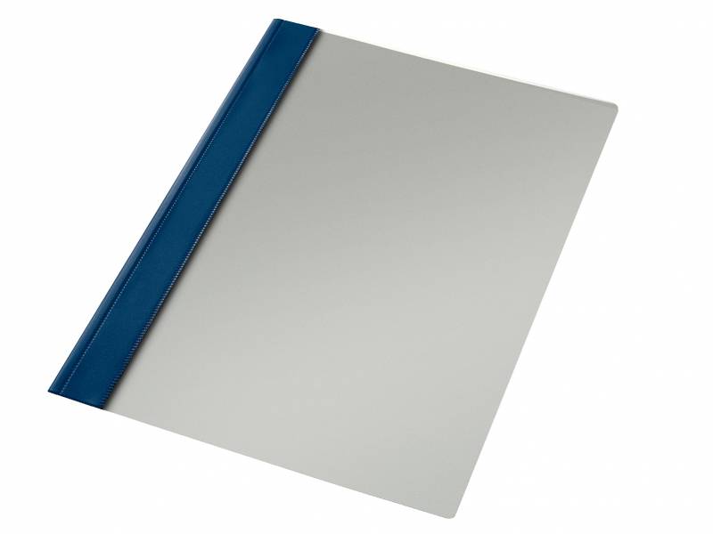 Esselte Fastener Dossiers PVC Folio - 150 Microns - Mécanisme Métal - Bleu Marine