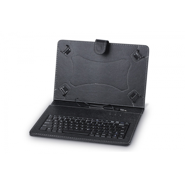 Étui 3GO CSGT27 pour tablette 10" avec clavier USB noir