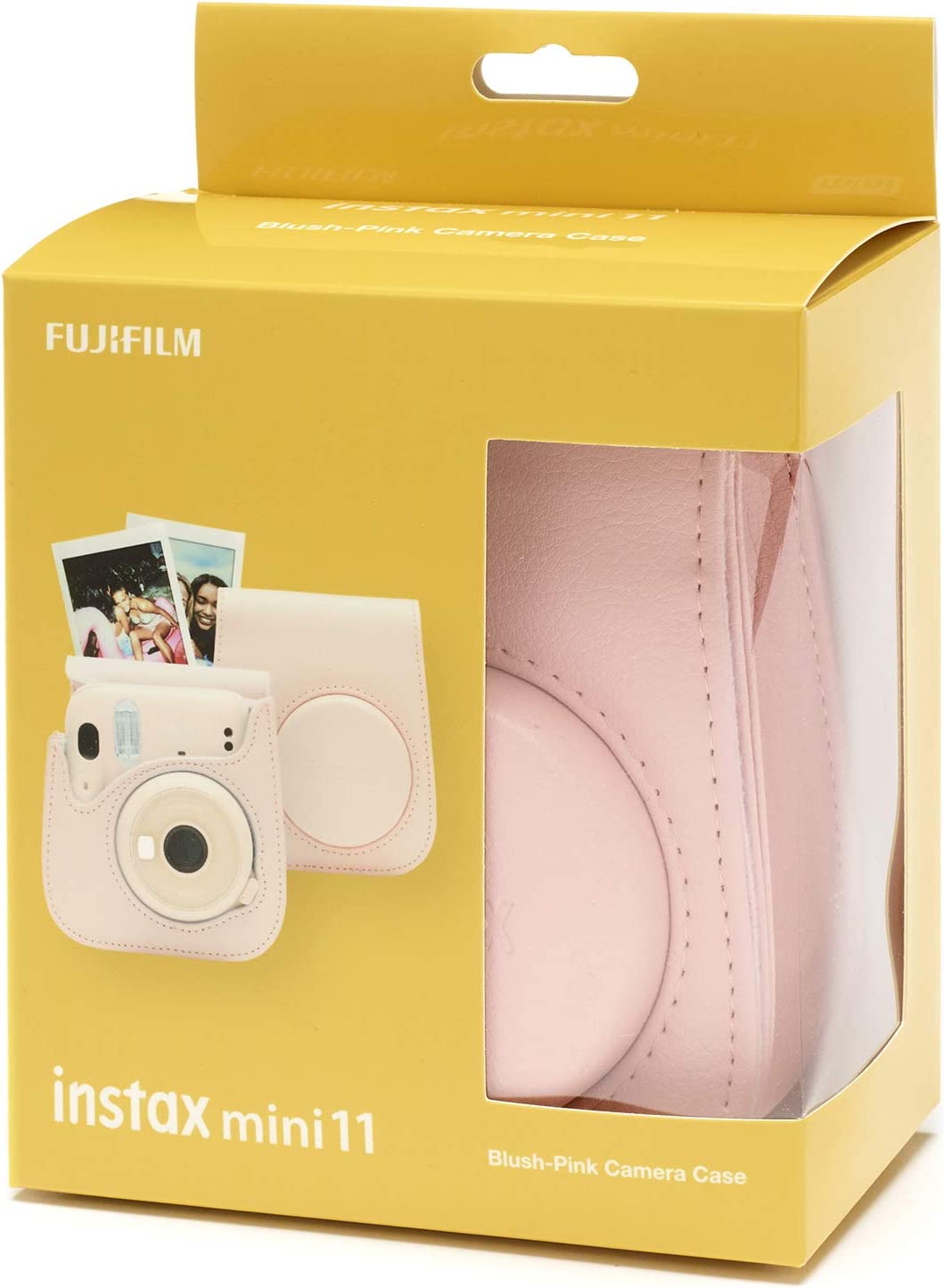 Étui pour appareil photo Fujifilm Instax Mini 11 - Bandoulière - Rose