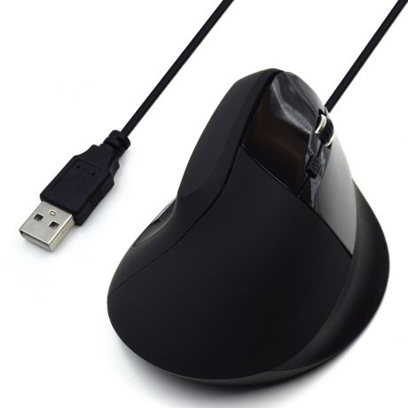 Ewent Souris Ergo USB 1800dpi - Noir