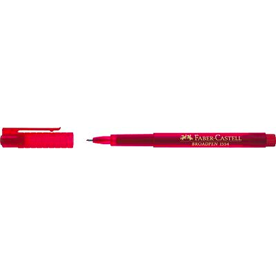Faber-Castell Fineliner BROADPEN 1554 Rot (155421)